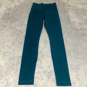 HYPERTEK Women’s Dark Green Leggings Size Small Comfy, Exercise, Running
